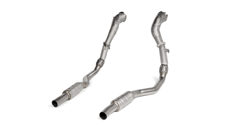 AKRAPOVIC DOWNPIPE & LINK PIPE SET | RS6 & RS7 C8
