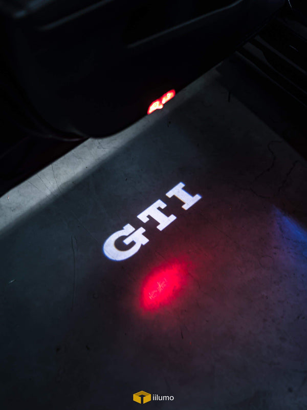 ILLUMO DOOR LED GTI LOGO PROJECTOR LIGHT | GOLF MK5 - MK7.5