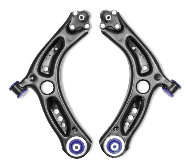 SUPERPRO FRONT LOWER CONTROL ARM KIT WITH STEEL HUB | MQB