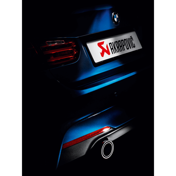 AKRAPOVIC EVOLUTION LINE (SS) INCLUDING CARBON TAILPIPES AND LINK PIPE | 335I F3X & 435I F32