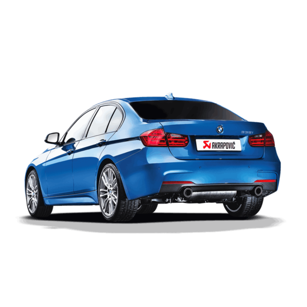 AKRAPOVIC EVOLUTION LINE (SS) INCLUDING CARBON TAILPIPES AND LINK PIPE | 335I F3X & 435I F32