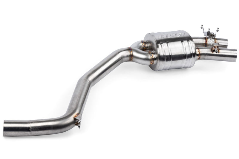 APR CATBACK EXHAUST SYSTEM WITH CENTRE MUFFLER | S6 & S7 4.0 TFSI