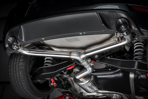 APR CATBACK EXHAUST SYSTEM WITH FRONT RESONATOR | GOLF GTI MK6