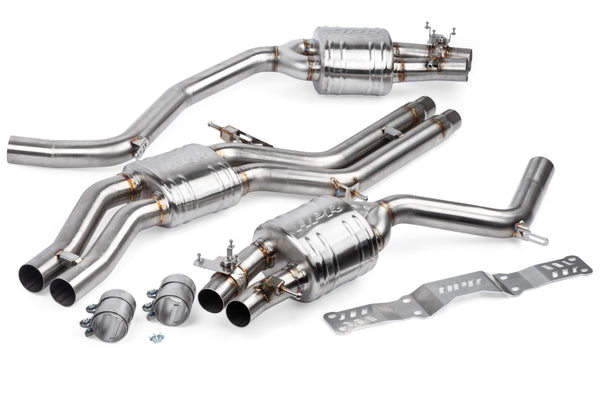 APR CATBACK EXHAUST SYSTEM WITH CENTRE MUFFLER | RS6 & RS7 4.0 TFSI