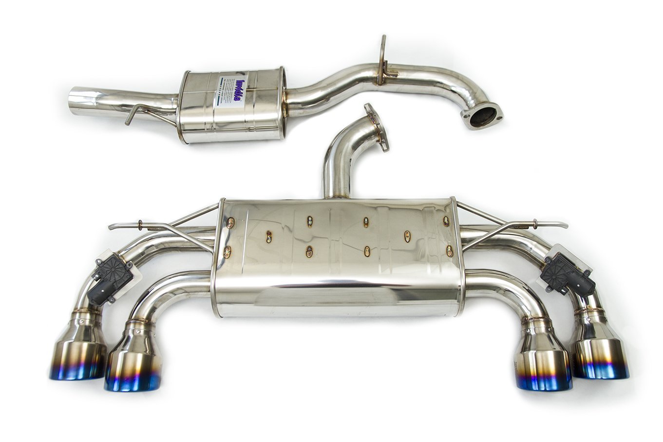 Invidia Q300 Cat-Back Exhaust | 2017-2021 VW Golf R 7.5 (HS17GFR753V4RS/T)