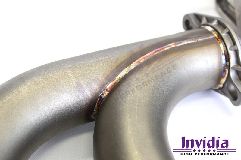 INVIDIA Q300 CATBACK EXHAUST WITH STEEL OVAL TIPS | GOLF R MK7