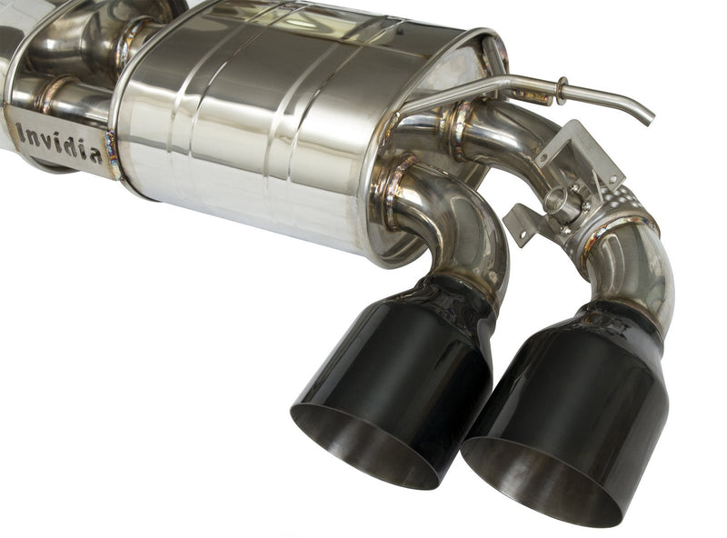 INVIDIA R400 "SIGNATURE EDITION" VALVED CAT BACK EXHAUST WITH ROUND TIPS | GOLF R MK7.5