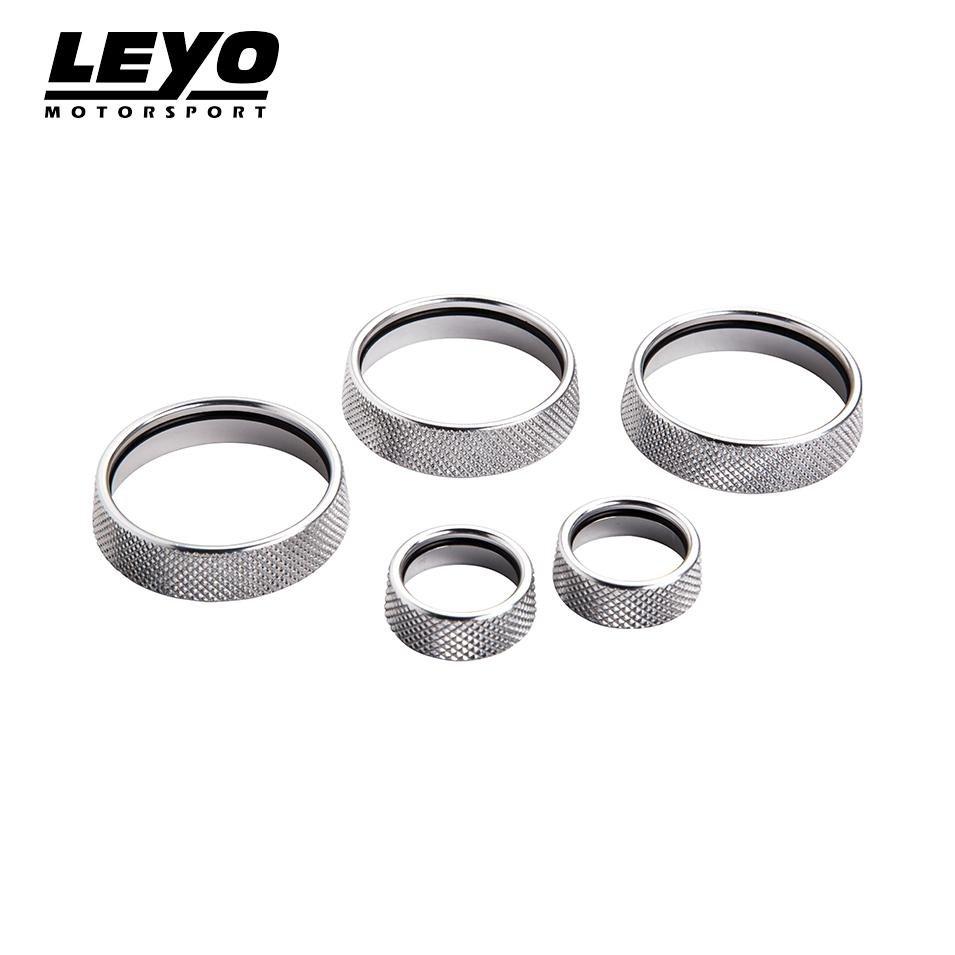 Leyo 5 PC Billet Aluminum Knobs | Golf MK7