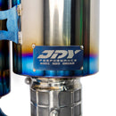 JDY 3.5" RACING TITANIUM SINGLE-PIPE CATBACK EXHAUST | RS3 8V & TTRS 8S
