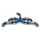 JDY 3.5" RACING TITANIUM SINGLE-PIPE CATBACK EXHAUST | RS3 8V & TTRS 8S