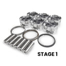 JDY STAGE 1 FORGED PISTONS BY DIAMOND (1500HP) | M2 G87, M3 G80/G81 & M4 G82/G83