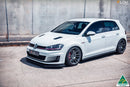 Flow Designs Side Skirt Splitters | Golf GTI MK7