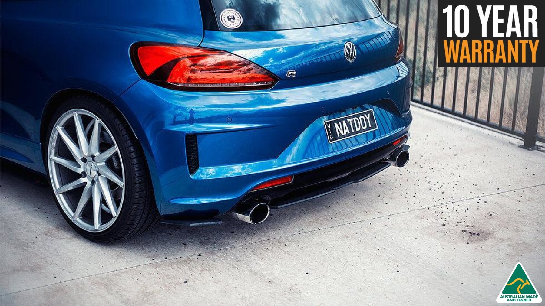 Flow Designs Rear Valance Kit | Scirocco R