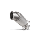 AKRAPOVIC CATTED DOWNPIPE (SS) | M2