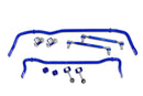 SUPERPRO 24MM AND 22MM FRONT AND REAR 2 POINT ADJUSTABLE PERFORMANCE SWAY BAR UPGRADE KIT| A3, Q2 & GOLF