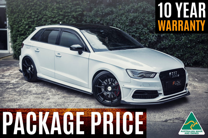 FLOW DESIGNS FULL LIP SPLITTER SET | S3 8V SPORTBACK