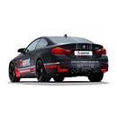 AKRAPOVIC TITANIUM SLIP ON SYSTEM WITH CARBON TAIL PIPES | M3 & M4 F8X