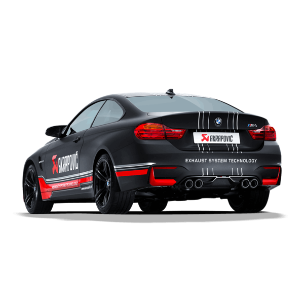 AKRAPOVIC TITANIUM SLIP ON SYSTEM WITH CARBON TAIL PIPES | M3 & M4 F8X