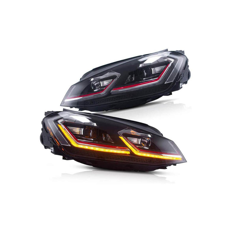 ILLUMO GOLF R MK7.5 STYLE HEADLIGHTS | GOLF MK7
