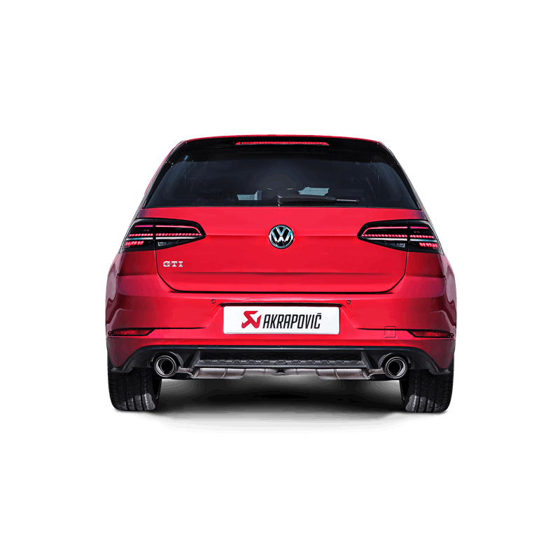 AKRAPOVIC SLIP-ON RACE LINE (TITANIUM) | GOLF GTI MK7.5