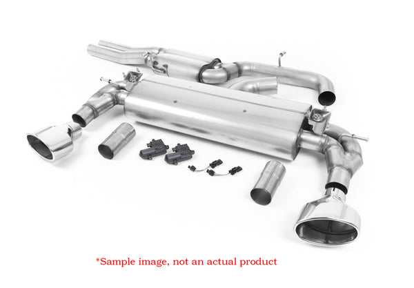MILLTEK SPORT CAT BACK NON RESONATED WITH POLISHED OVAL TRIMS | RS5 B9 2.9 V6 TURBO COUPE