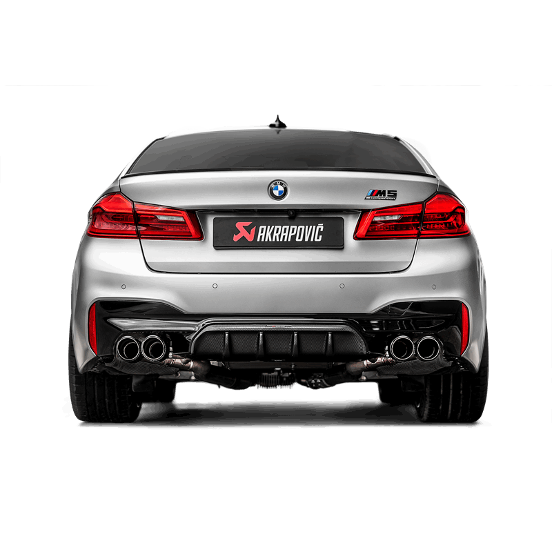 AKRAPOVIC SLIP ON LINE (TITANIUM) WITH CARBON TAILPIPES | M5 F90