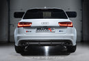 MILLTEK FRONT SILENCER BACK SYSTEM (TWIN 80MM) WITH POLISHED OVAL TRIMS | RS6 C8 4.0 V8 BI-TURBO