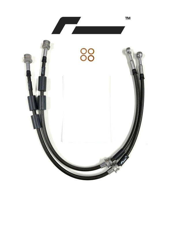 RACINGLINE BRAIDED BRAKE LINE KIT (FRONT ONLY) | MQB, MK7