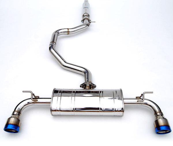 INVIDIA Q300 CAT BACK EXHAUST WITH TITANIUM TIPS | GOLF GTI MK7