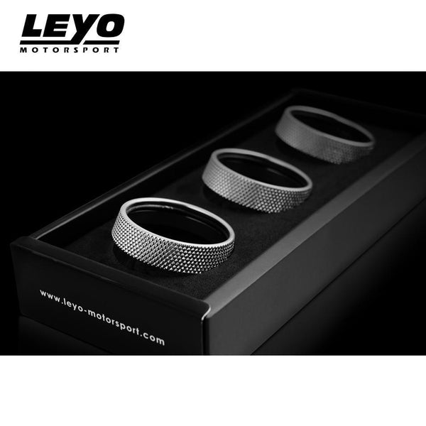 LEYO 3 PC BILLET ALUMINUM KNOBS | GOLF MK 7