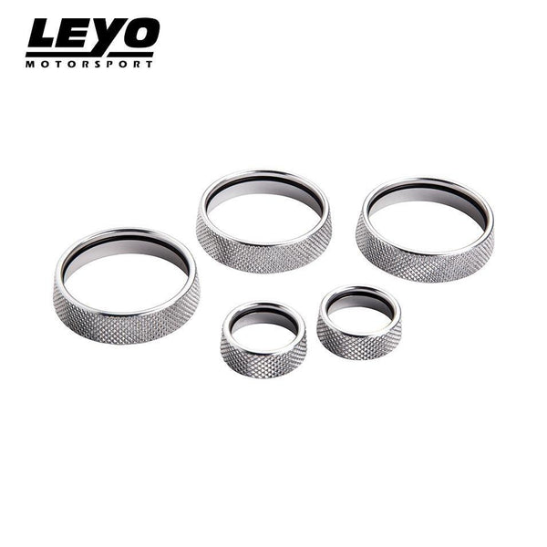 LEYO 5 PC BILLET ALUMINUM KNOBS | GOLF MK 7