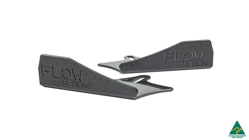 FLOW DESIGNS FRONT LIP SPLITTER WINGLETS | RS3 8V SPORTBACK