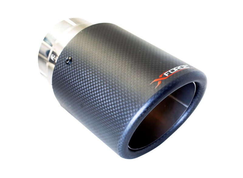 XFORCE CARBON FIBRE TIPS TO SUIT X-FORCE SYSTEM 4" OUTLET | GOLF R MK7